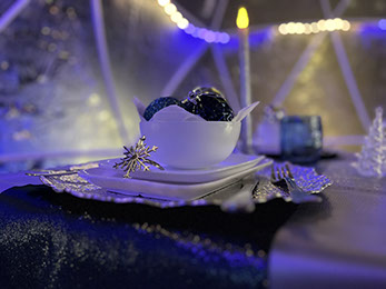 Notre Menu pour Paques dans le Dôme des Etoiles - 2025