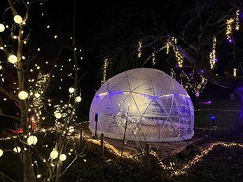 Notre Menu pour Paques dans le Dôme des Etoiles - 2025