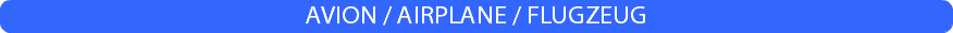 AVION / AIRPLANE / FLUGZEUG